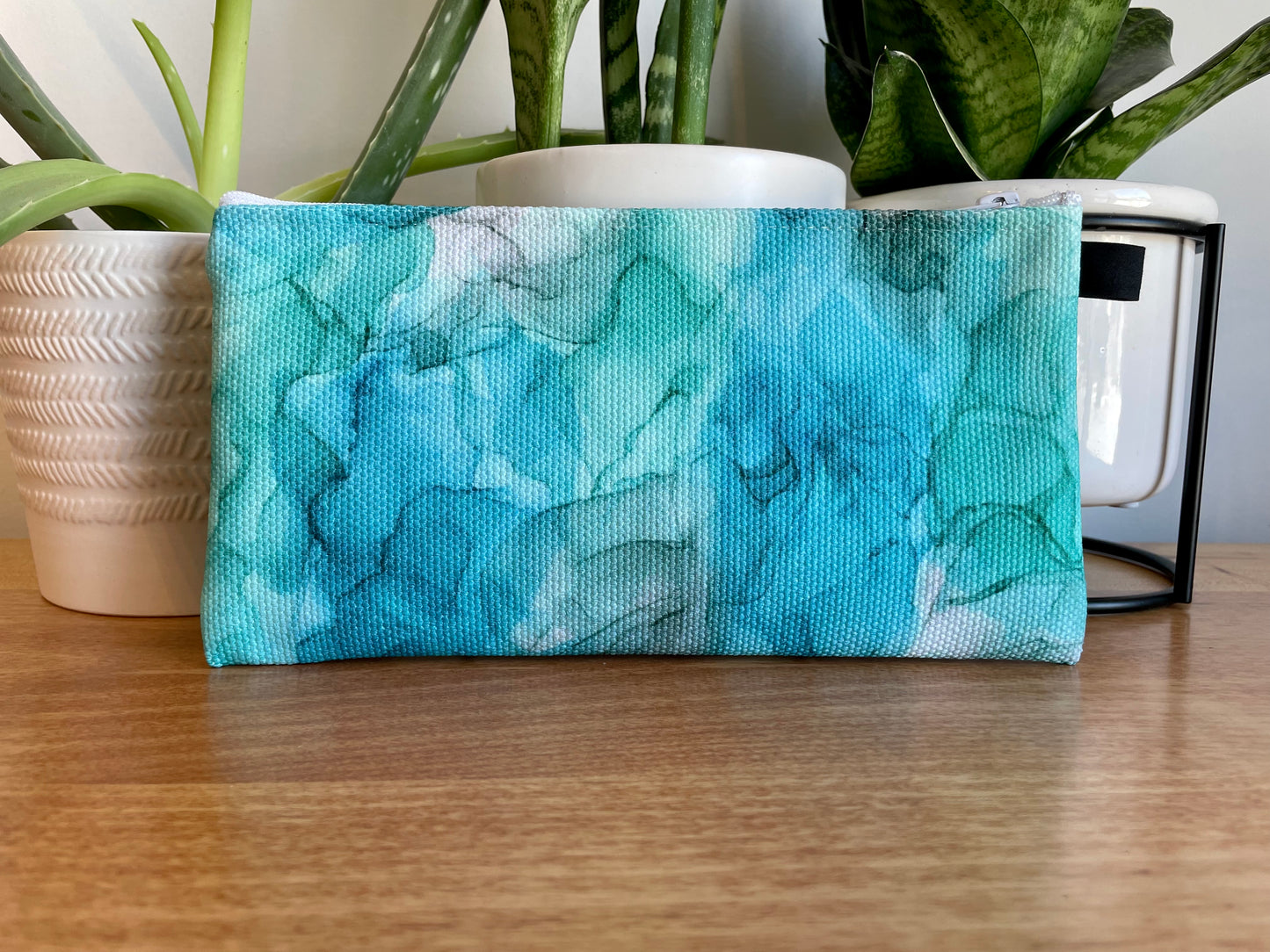 Glacier - Accessory Bag - Alcohol Ink Art Print - In Stock