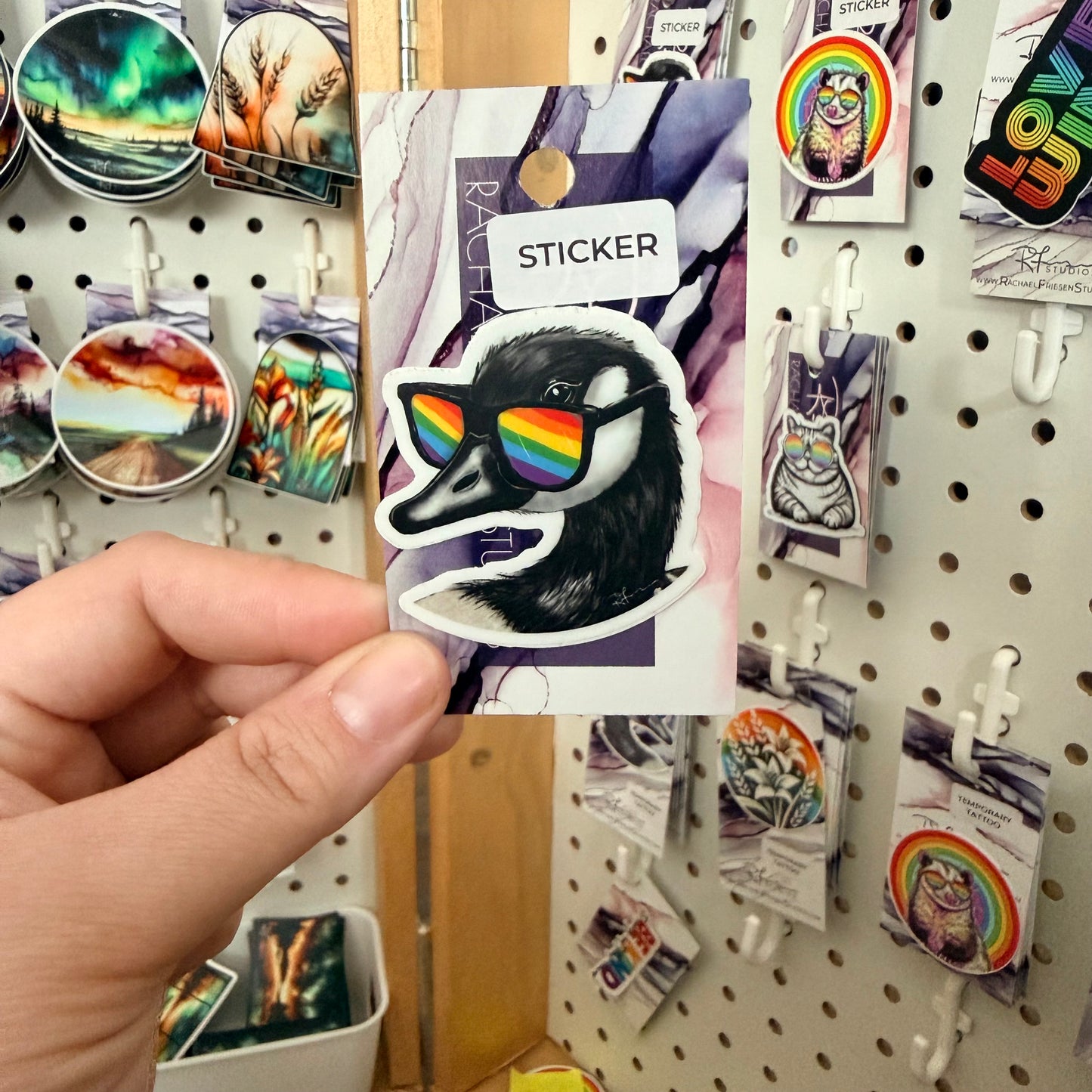 PRIDE STICKERS & MAGNETS & TEMPORARY TATTOOS