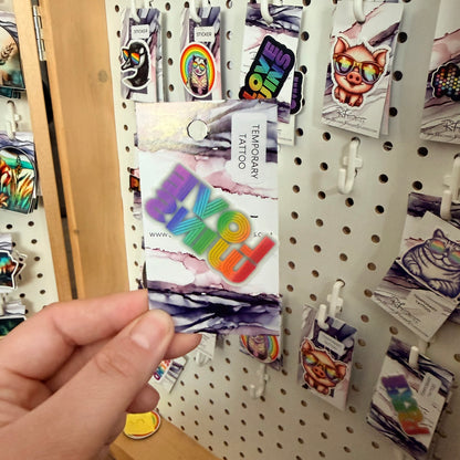 PRIDE STICKERS & MAGNETS & TEMPORARY TATTOOS