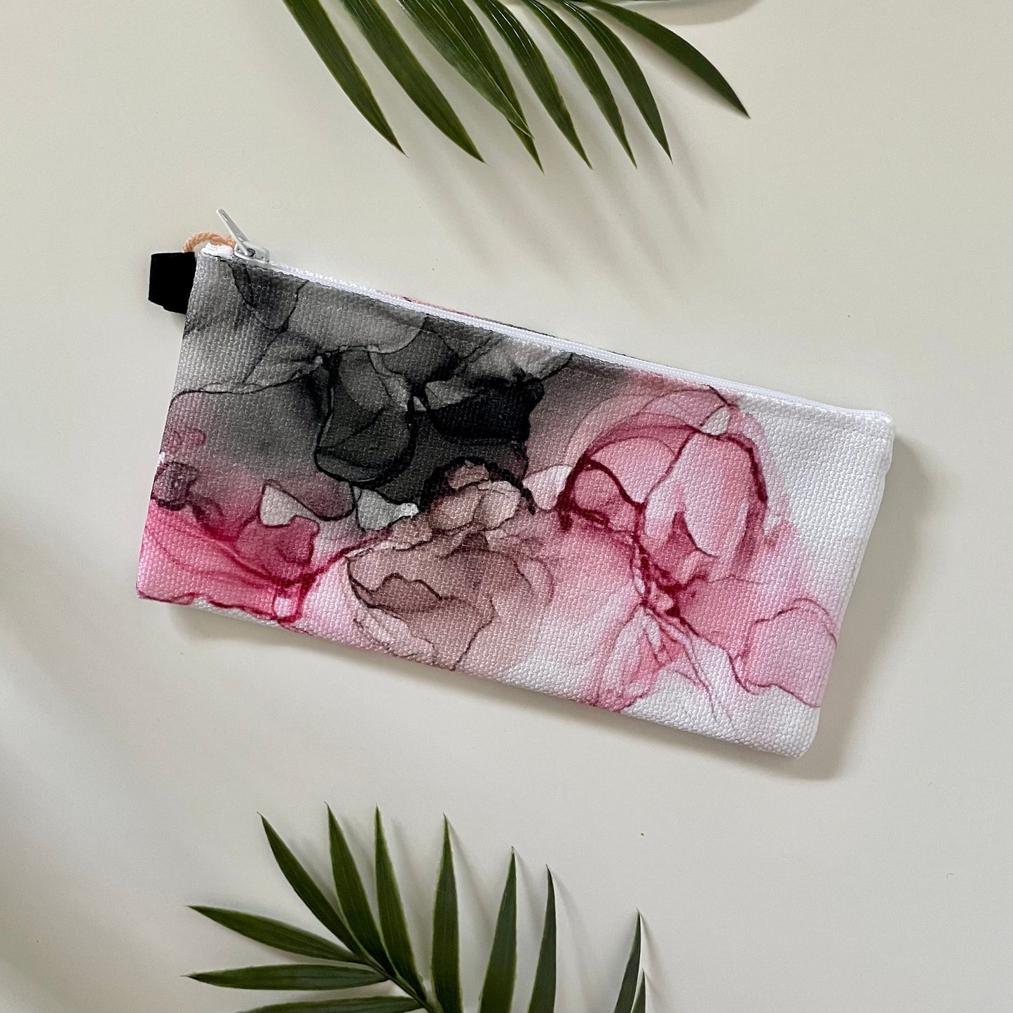 Petal - Accessory Bag - Alcohol Ink Art Print - In Stock