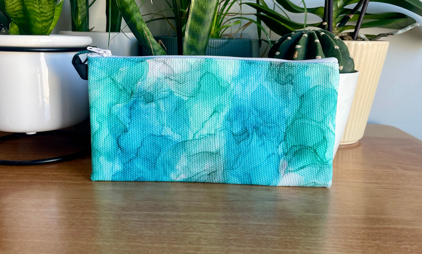 Glacier - Accessory Bag - Alcohol Ink Art Print - In Stock