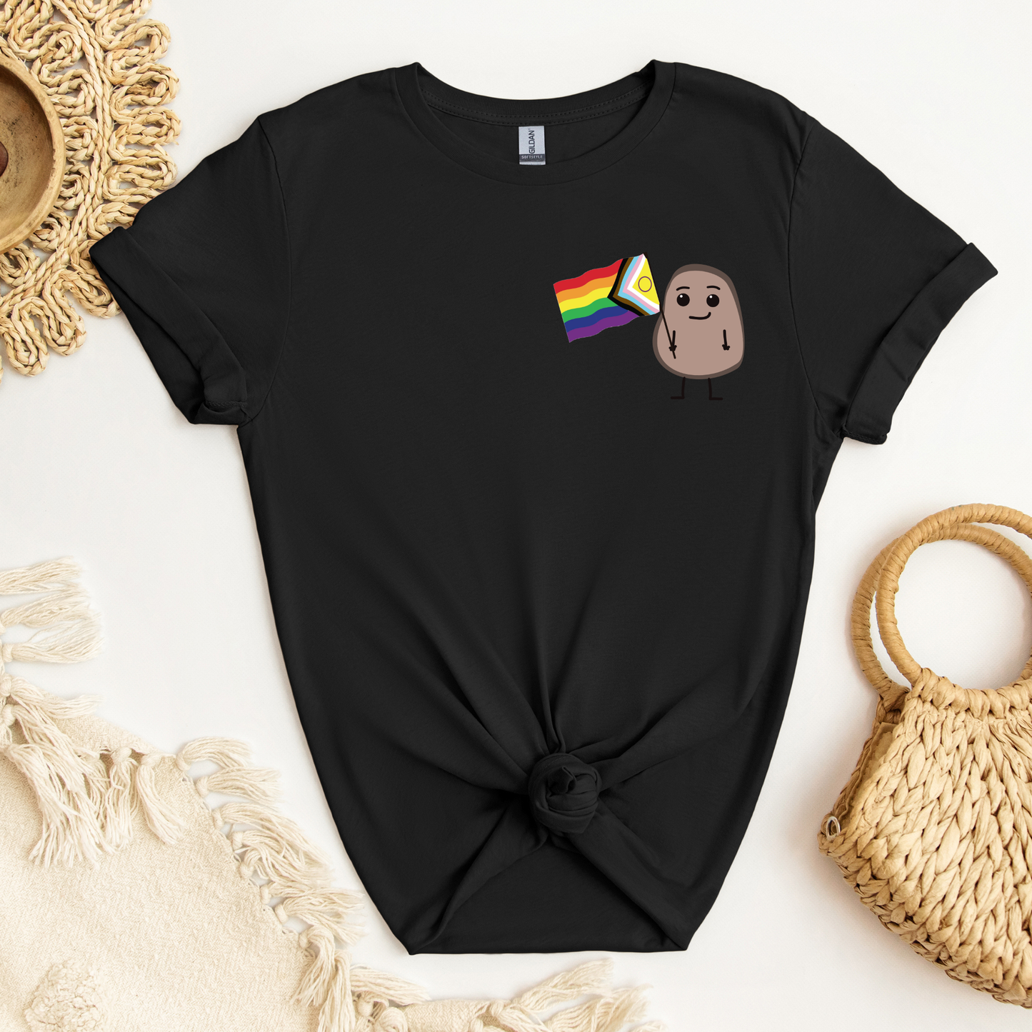 Adult T-Shirt - The Proud Potato - Pride Collection