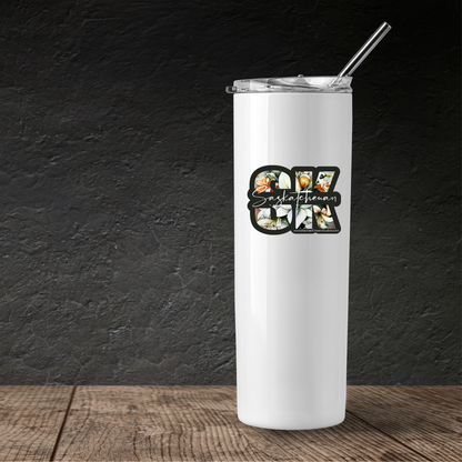 Sticker - OG White and Orange Bouquet - Prairie Love Land of Living Skies Collection