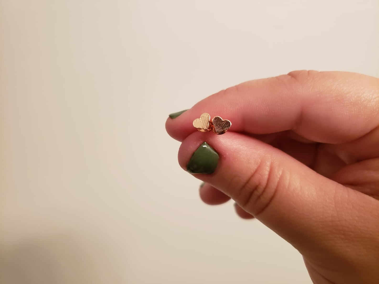 Tiny Heart Stud Earrings - Hypoallergenic Surgical Stainless Steel