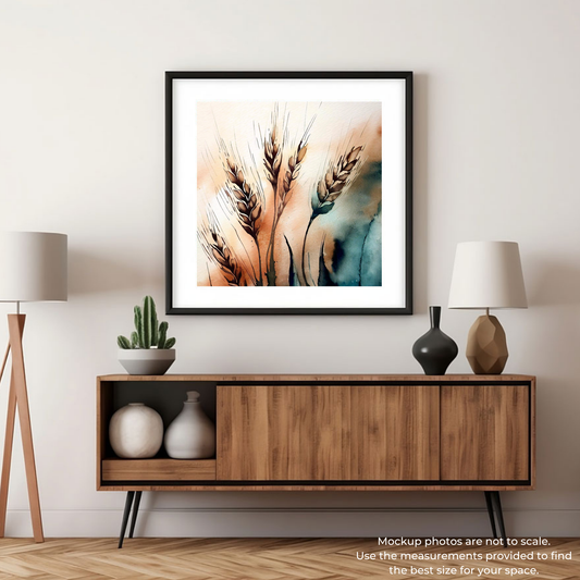 Art Print - Canvas Art Print - "Wheat"