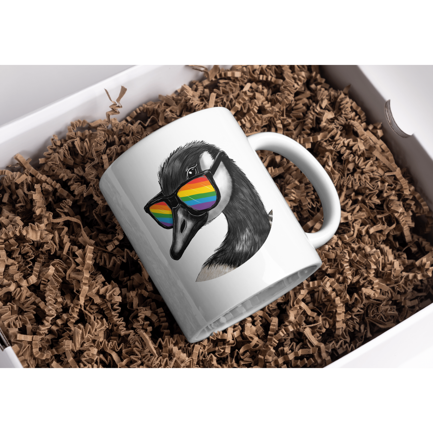 Coffee Cup/Mug - Cluck Norris the Cobra Chicken - Pride Collection