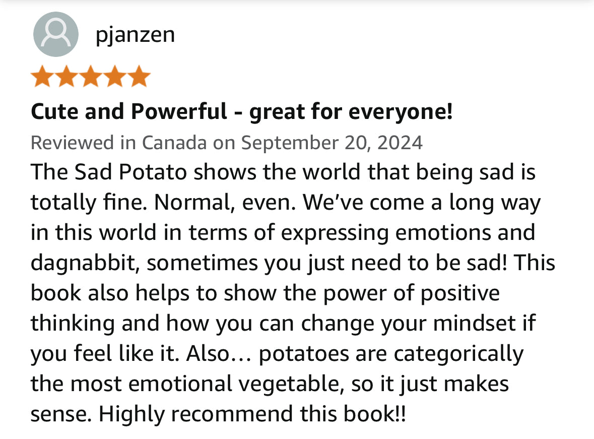 The Sad Potato - The Cutest Book You'll Ever Read