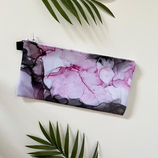Veil - Accessory Bag - Alcohol Ink Art Print - In Stock