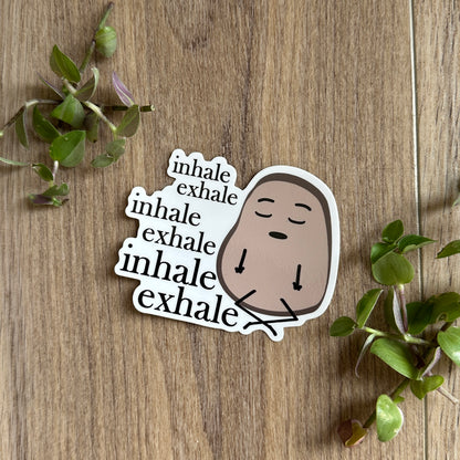 The Sad Potato by Rachael Friesen - a book about mental health, emotions, and calming down