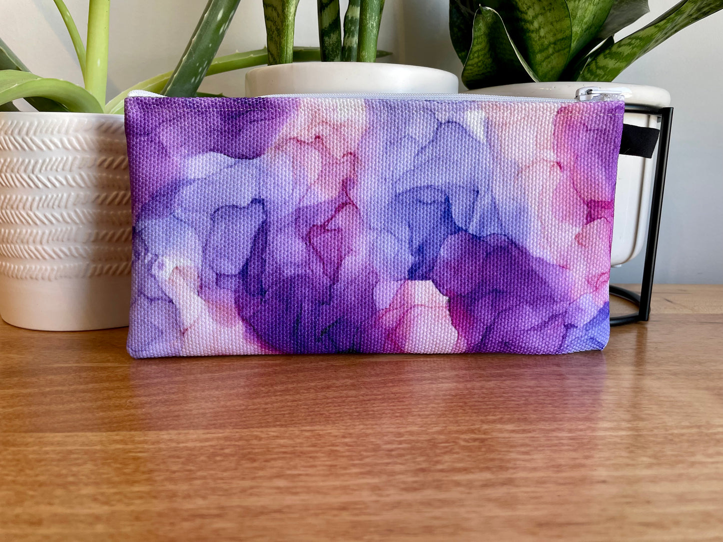 Bouquet - Accessory Bag - Alcohol Ink Art Print - In Stock