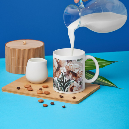 Coffee Cup/Mug - "peonies" - 2026 Floral Collection
