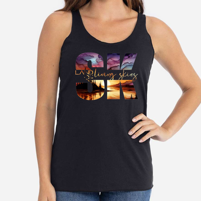 The Vault Collection - Ember on Black - Tank Top, T-shirt, Sweatshirt and Hoodie