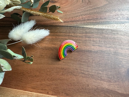 Pride Pin - Basic Rainbow... But like... not BASIC.
