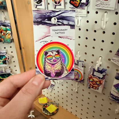 PRIDE STICKERS & MAGNETS & TEMPORARY TATTOOS