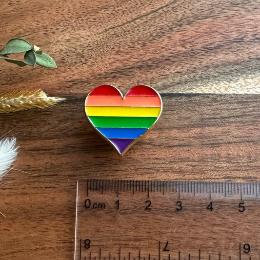 Pride Pin - Heart - Simple - PREORDER