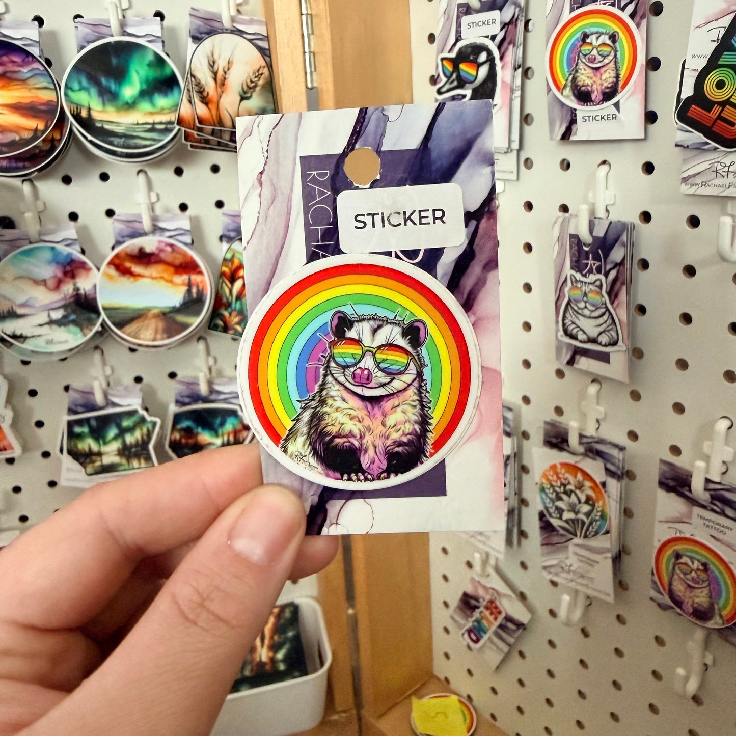 PRIDE STICKERS & MAGNETS & TEMPORARY TATTOOS