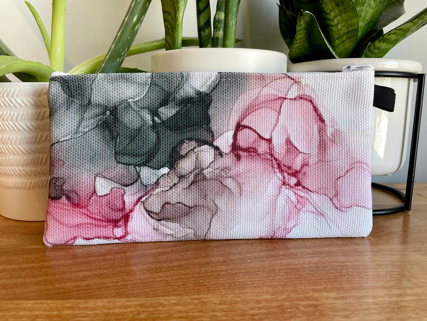 Petal - Accessory Bag - Alcohol Ink Art Print - In Stock