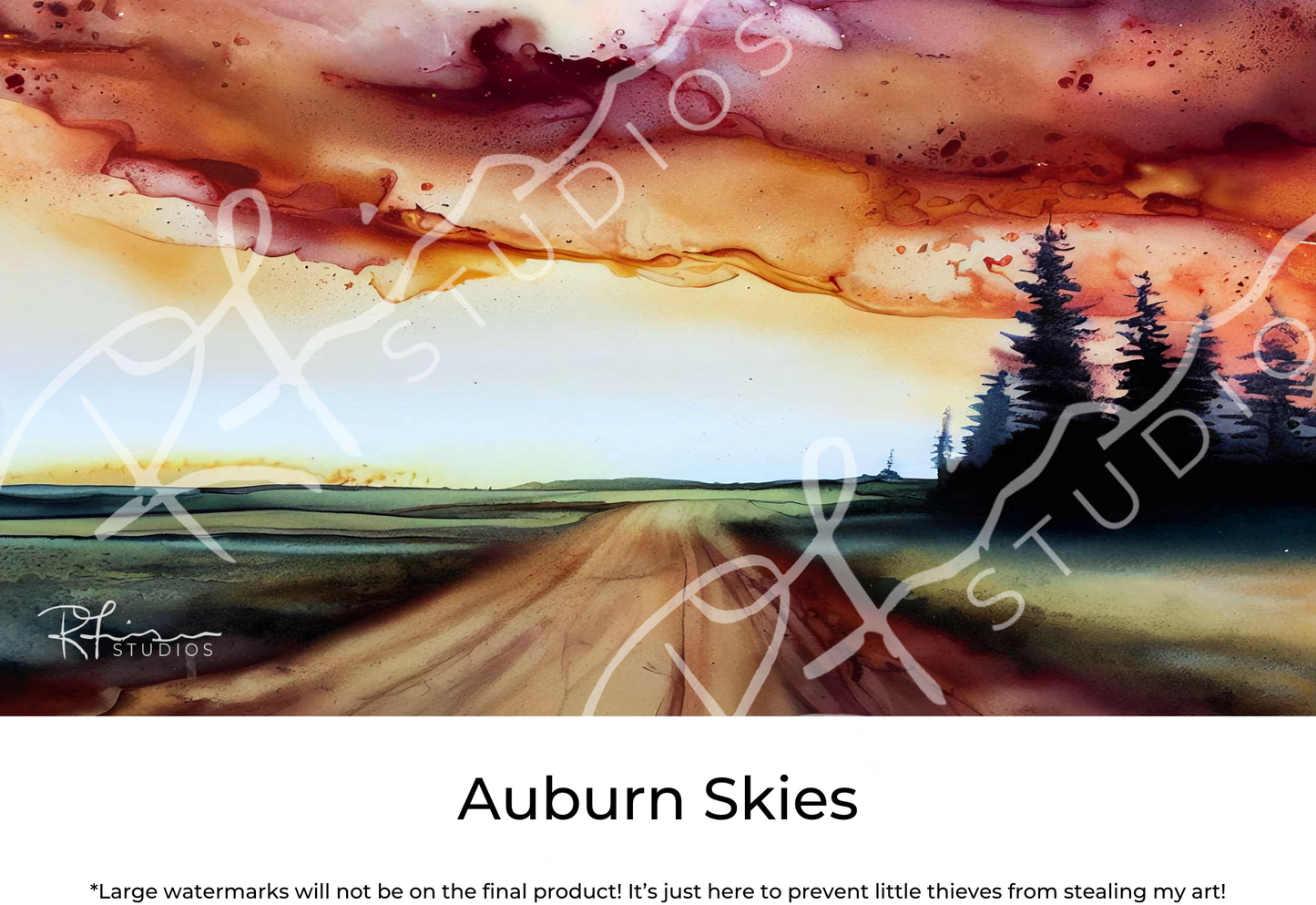 Auburn Skies - 15oz Mug  - Prairie Love Collection - PREORDER