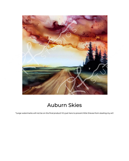 Art Print - Auburn Skies