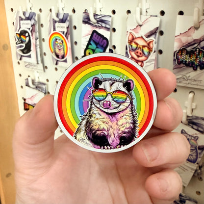 PRIDE STICKERS & MAGNETS & TEMPORARY TATTOOS