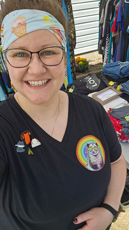 Adult T-Shirt - O'Possum McSaussum (Plain) - Pride Preorder