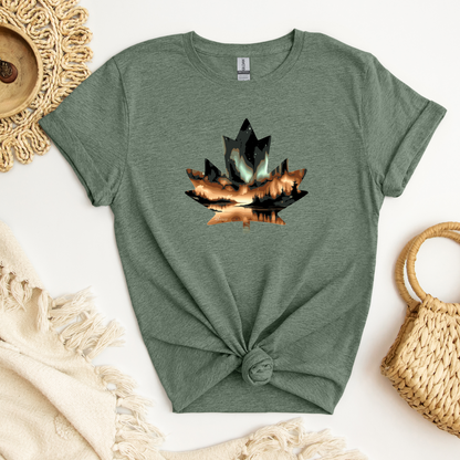 Canada Maple Leaf - "Copperwood 2.0" Painting - Apparel