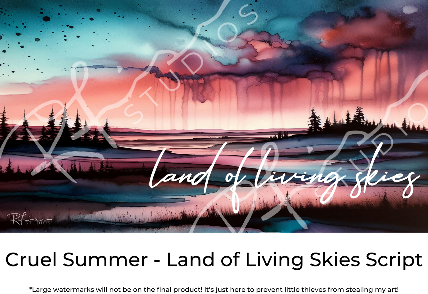 Cruel Summer - 15oz Mug - Land of Living Skies Collection - IN STOCK