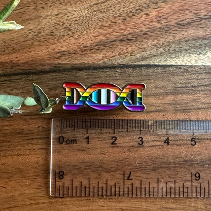 Pride Pin - DNA Helix