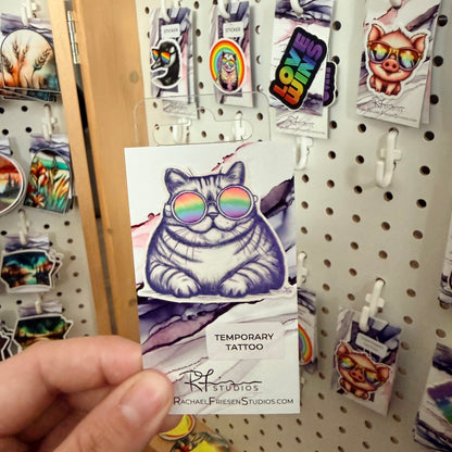PRIDE STICKERS & MAGNETS & TEMPORARY TATTOOS