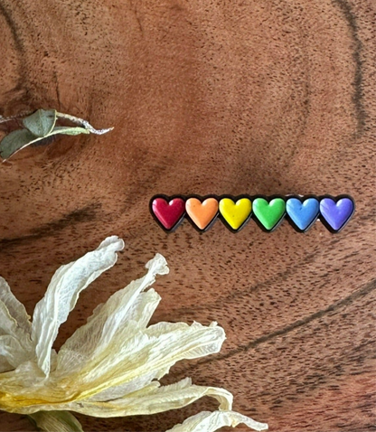 Pride Pin - Tiny Hearts