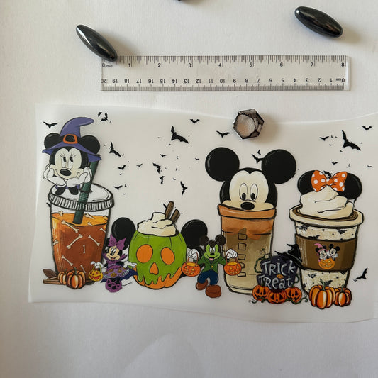 Clearance Transfers - Cups - MNM purple hat