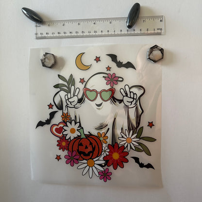 Clearance Transfers - peace ghost - medium