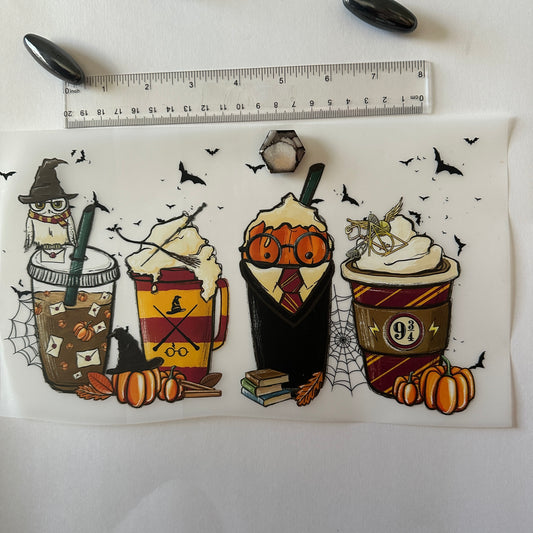 Clearance Transfers - Cups - HP GRIF - pumpkin has tie