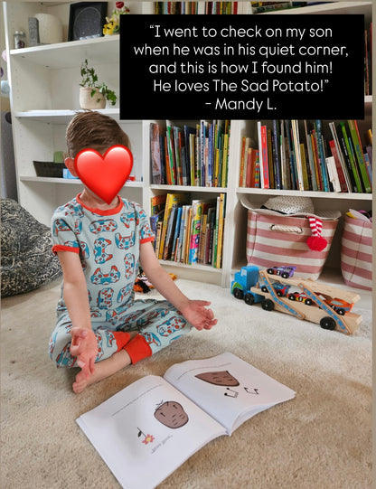 The Sad Potato - a silly book about emotions for all ages!