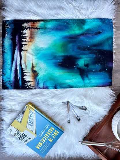 Kitchen Towel/Dish Towel/Tea Towel - 2024 Northern Lights