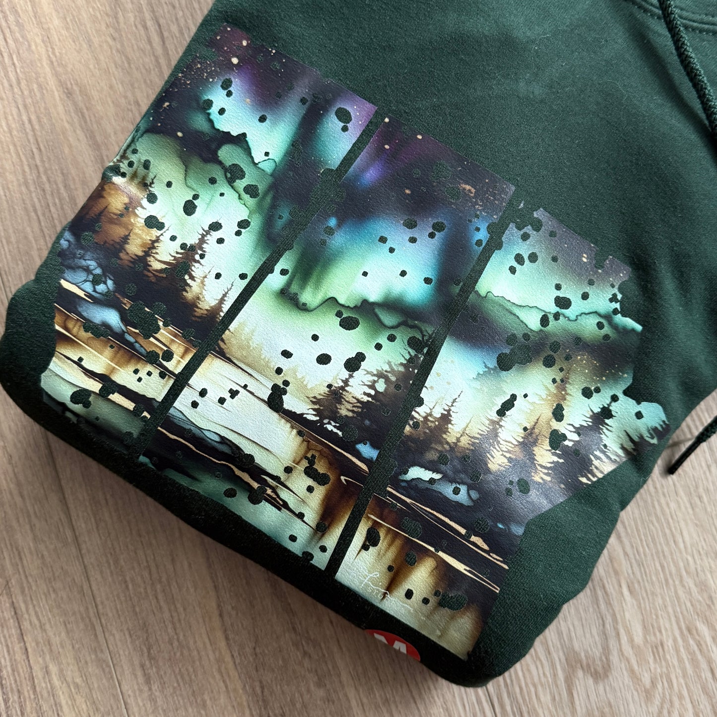 True North Strong/Prairie Strong - "Monsoon Skies" Painting - Apparel