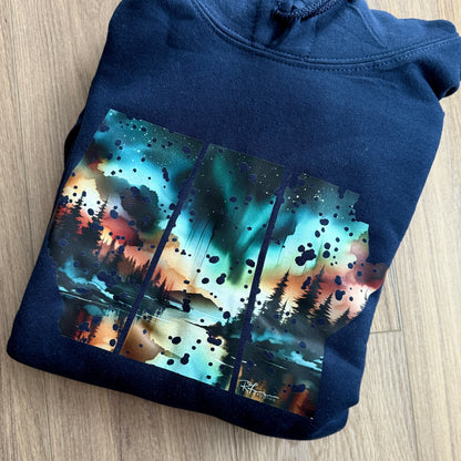 True North Strong/Prairie Strong - "Sienna Glow" Painting - Apparel