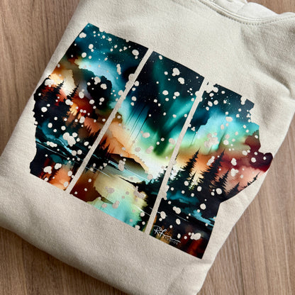 True North Strong/Prairie Strong - "Sienna Glow" Painting - Apparel