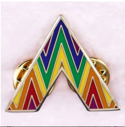 Pride Pin - Chevron A for Ally Pin