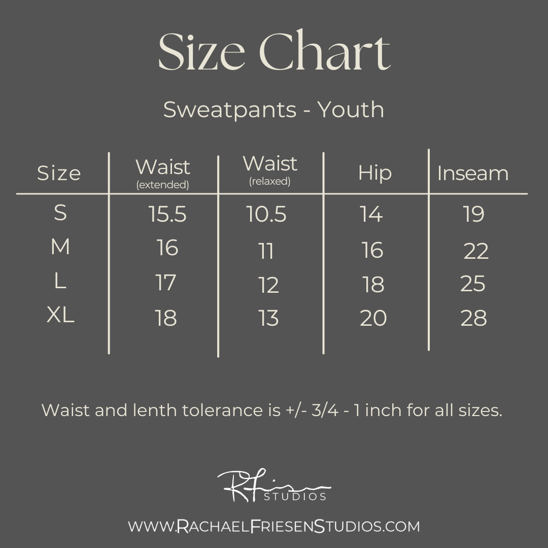 Saskatchewan Collage - SweatPANTS - Youth Sizes - Preorder