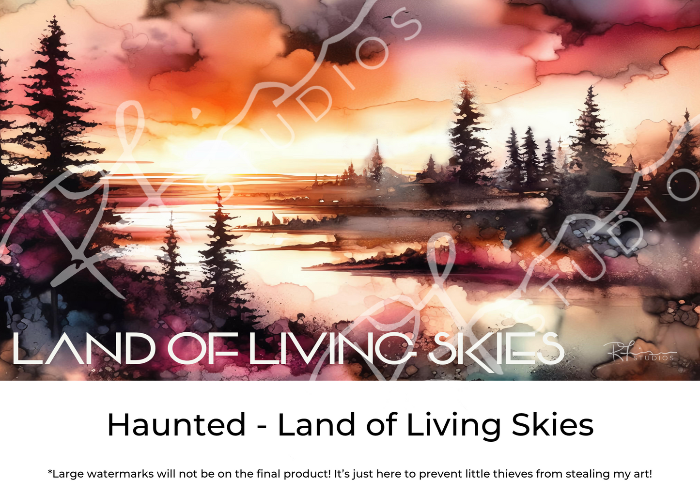 Haunted - 15oz Mug - Land of Living Skies Collection - PREORDER