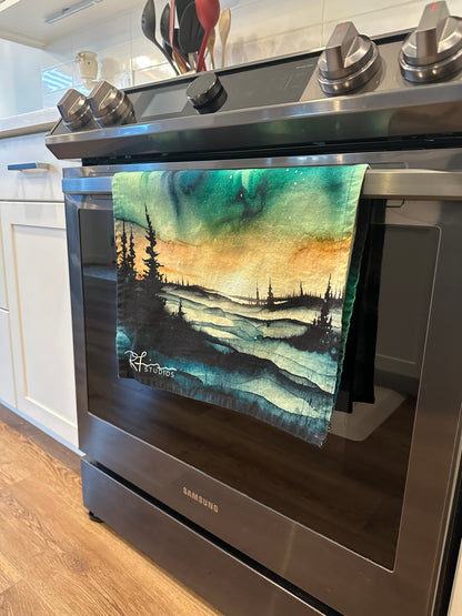 Kitchen Towel/Dish Towel/Tea Towel - Midnight