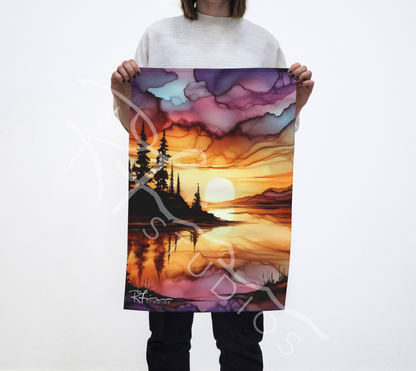 Kitchen Towel/Dish Towel/Tea Towel - Ember