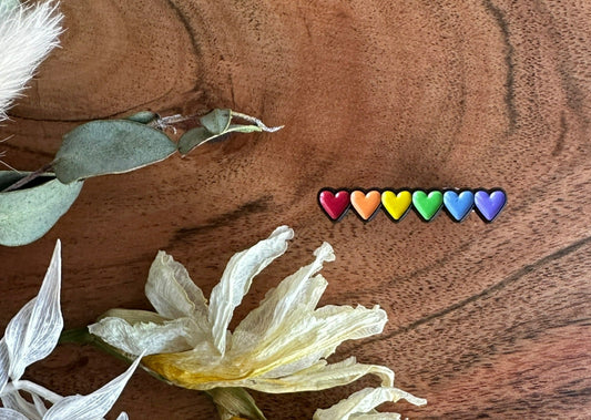 Pride Pin - Tiny Hearts