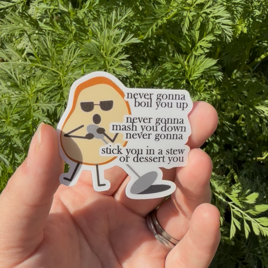The Sad Potato - Rock Roll - Sticker