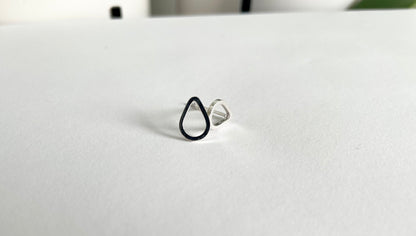 Tear-Drop Stud Earrings - Hypoallergenic Surgical Stainless Steel