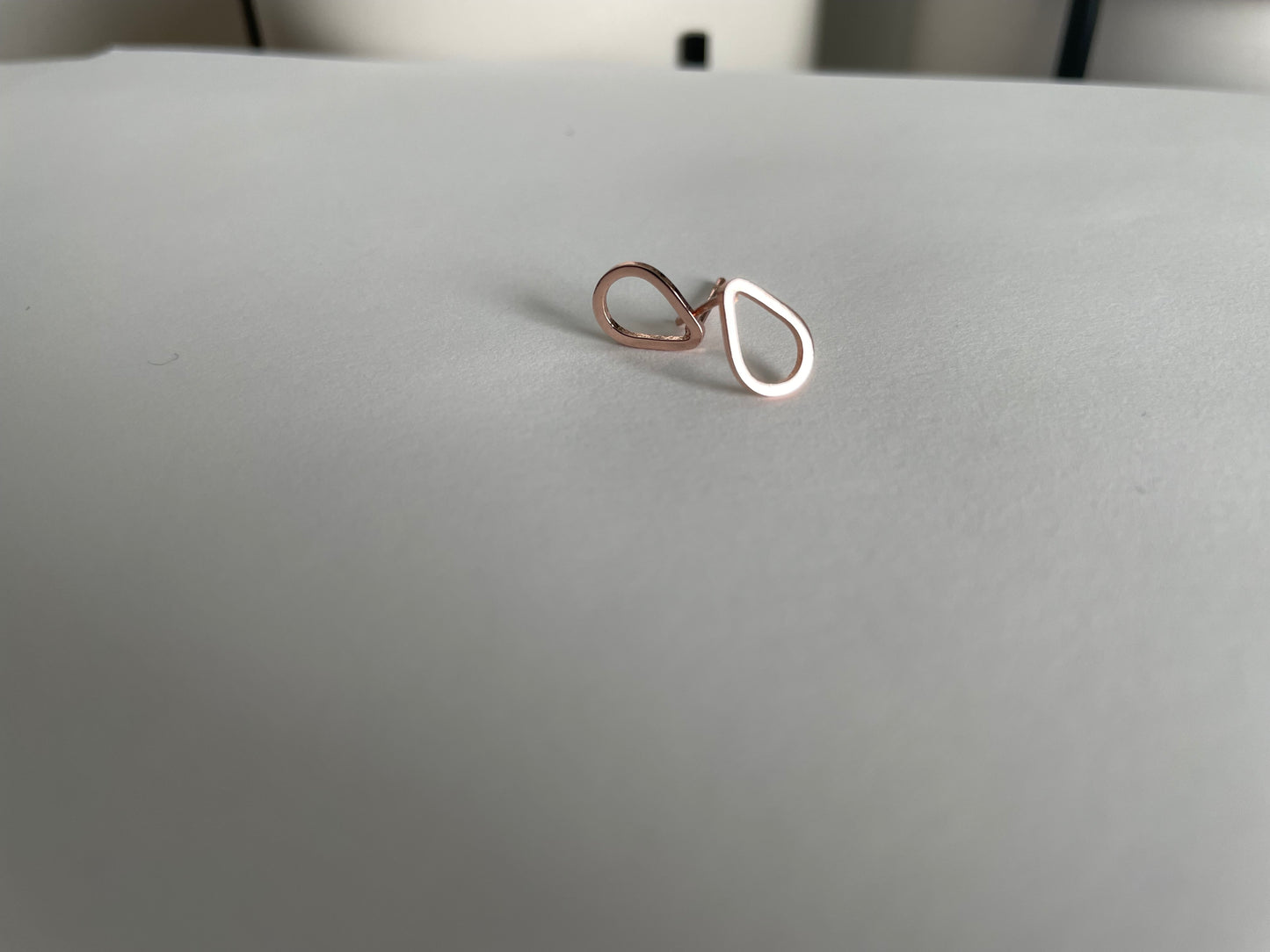 Tear-Drop Stud Earrings - Hypoallergenic Surgical Stainless Steel