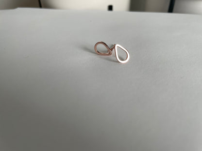 Tear-Drop Stud Earrings - Hypoallergenic Surgical Stainless Steel