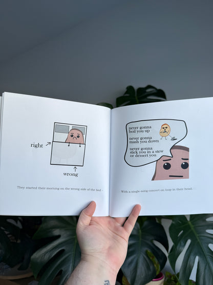 The Sad Potato - a book about emotions and calming down