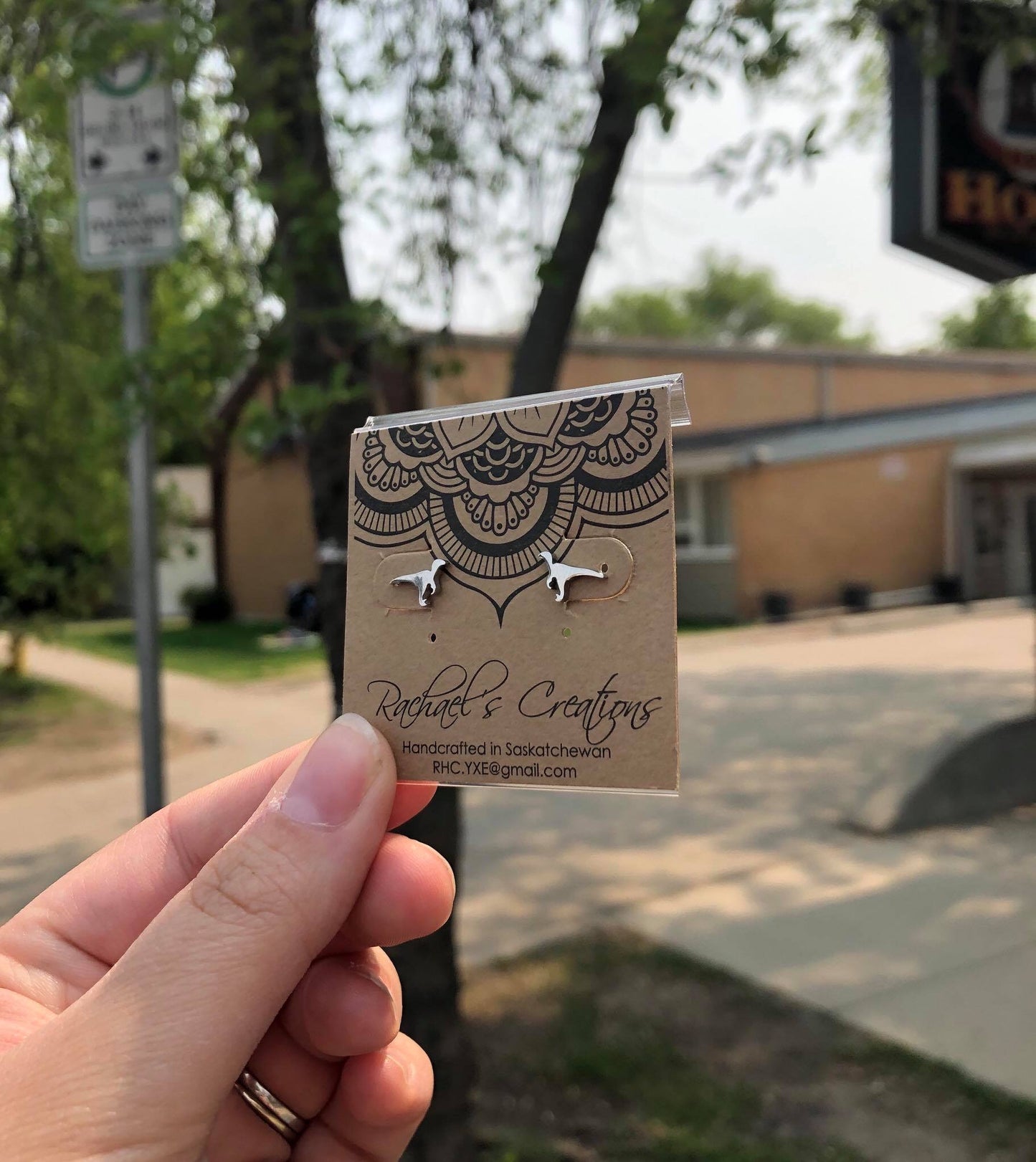 Raptor/Dino Stud Earrings - Hypoallergenic Surgical Stainless Steel